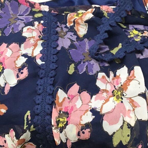 PPLA Sheer Tank Top With Embroidered Detail C3 - Picture 7 of 7